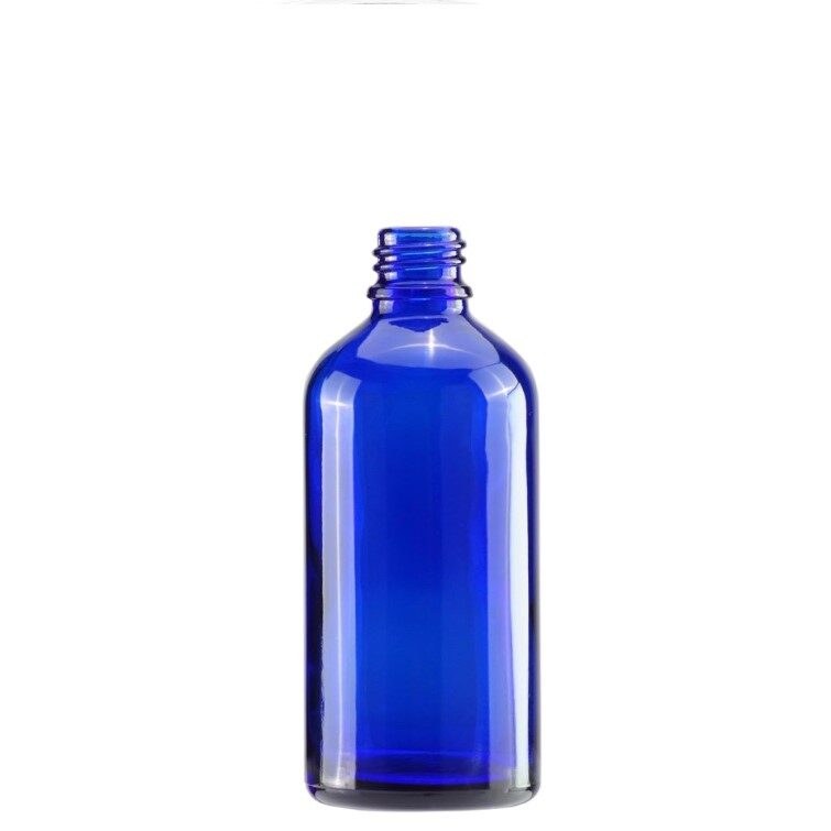 FLAC. TONDO 100 ML. BLU DIN18 TP Pz. 70