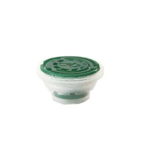 TAPPO TONDO PER LATTA 32 mmIN PLASTICA VERDE