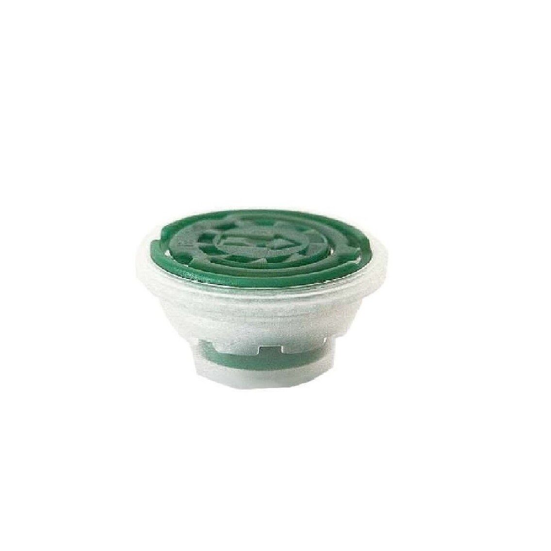 TAPPO TONDO PER LATTA 32 mmIN PLASTICA VERDE