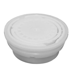 TAPPO TONDO PER LATTA 42 mm IN PLASTICA BIANCA