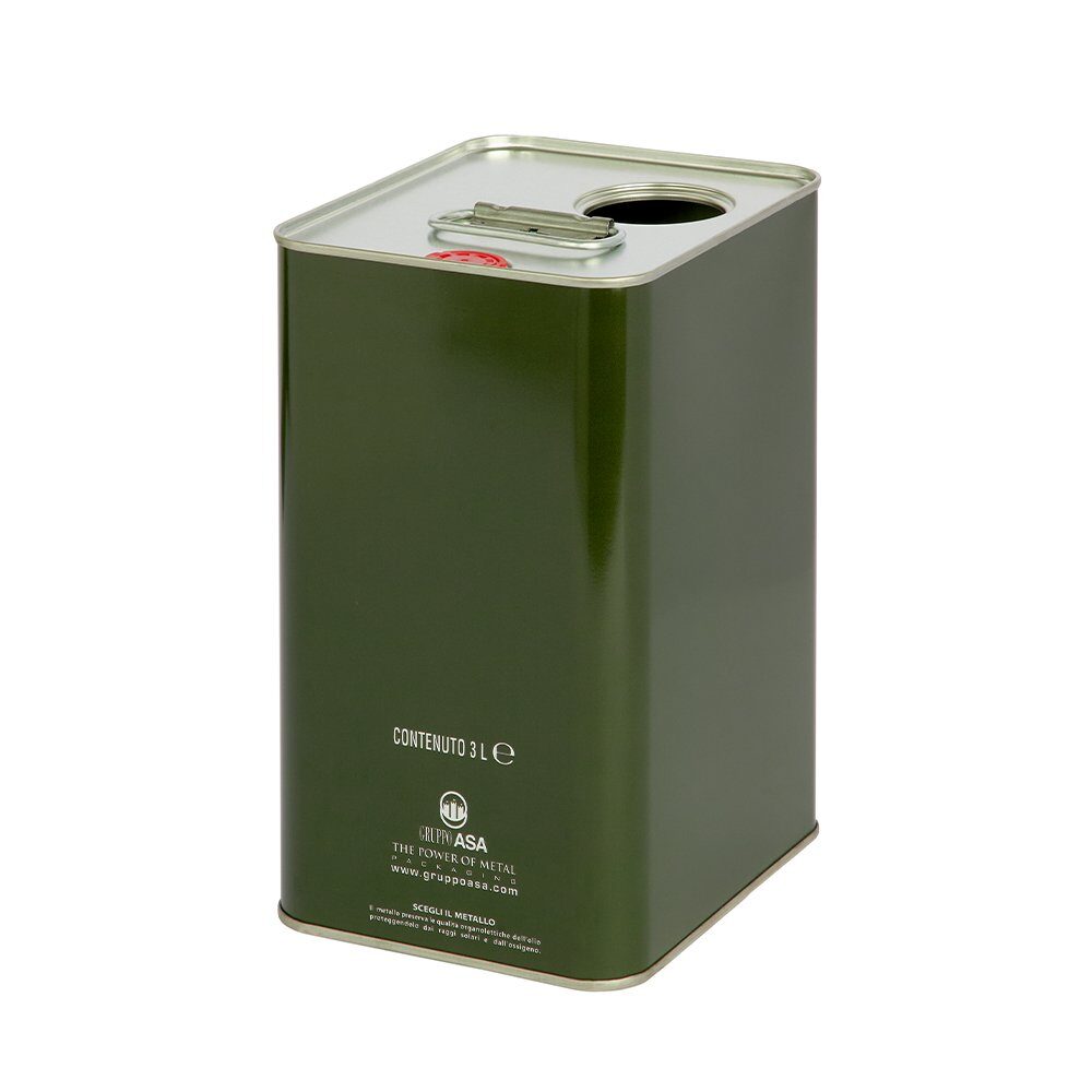LATTA RETT. 3 LT. VERDE FORO 42 mm TP Pz 8