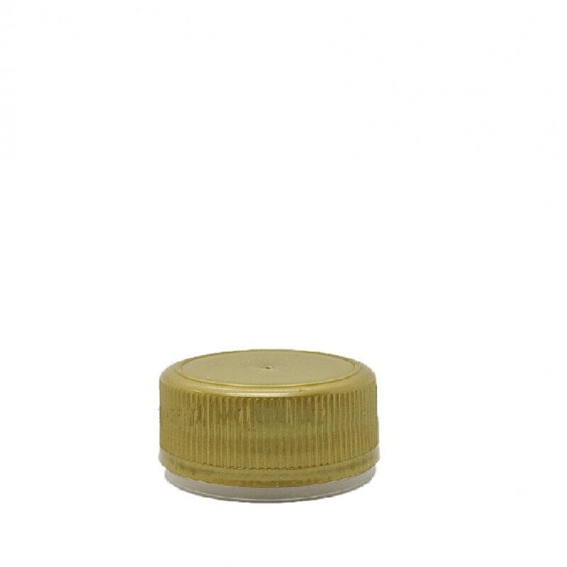 TAPPO VITE 35x18 IN PLASTICA COLORE ORO SIGILLO