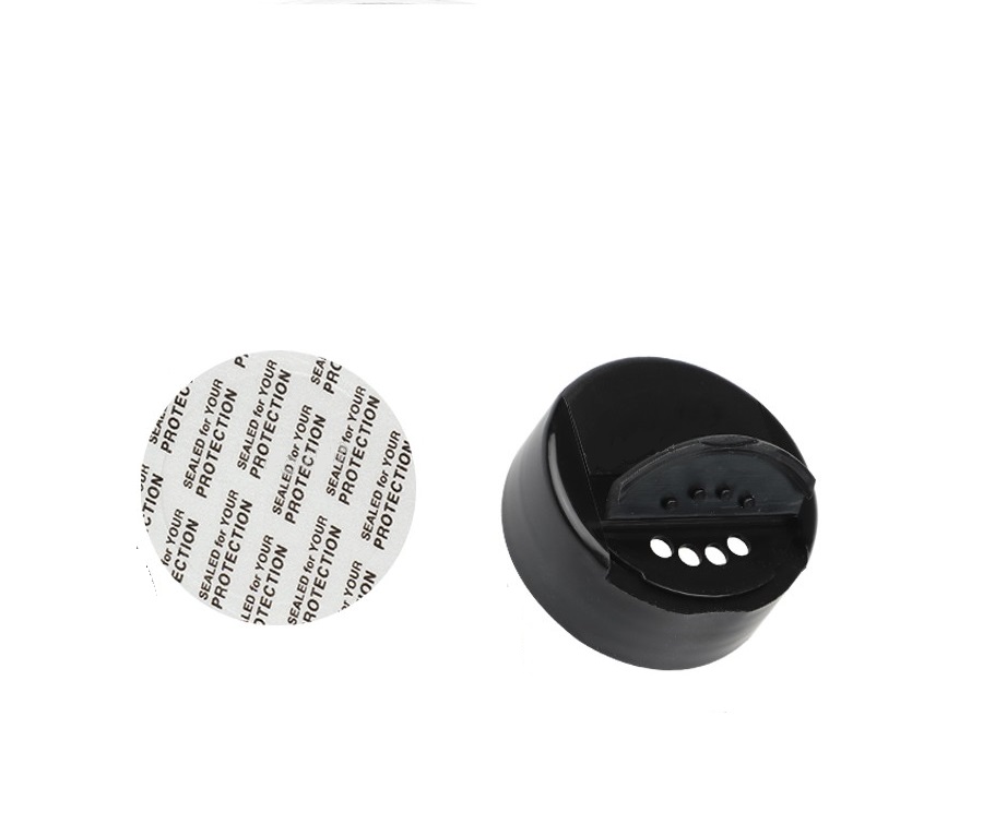 TAPPO SPEZIE 5 FORI VITE 35 PLASTICA NERO
