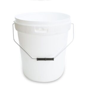 SECCH. PL.CON MAN. FERRO 18,6 LT. BIANCO AN. h.324